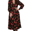 Banned Pomegranate 40's Swing Dress Black