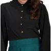 Banned Posey 40's Blouse Black