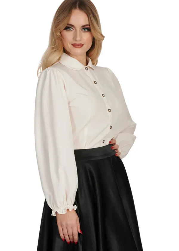 Banned Posey 40's Blouse Ivory