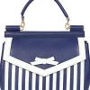 Banned Ravello Stripe Bag Navy