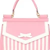 Banned Ravello Stripe Bag Pink