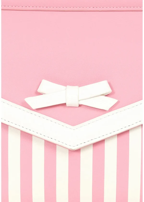 Banned Ravello Stripe Bag Pink