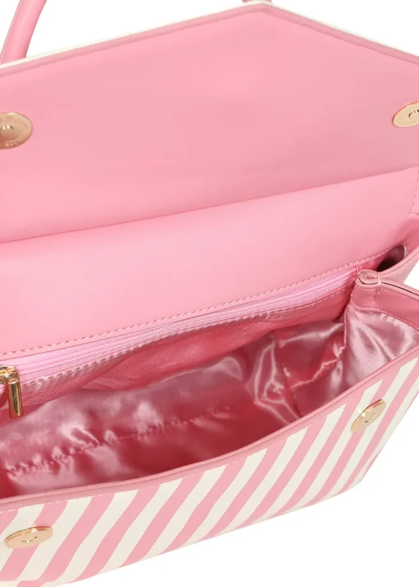 Banned Ravello Stripe Bag Pink