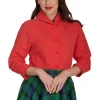 Banned Retro Loving Blouse Red