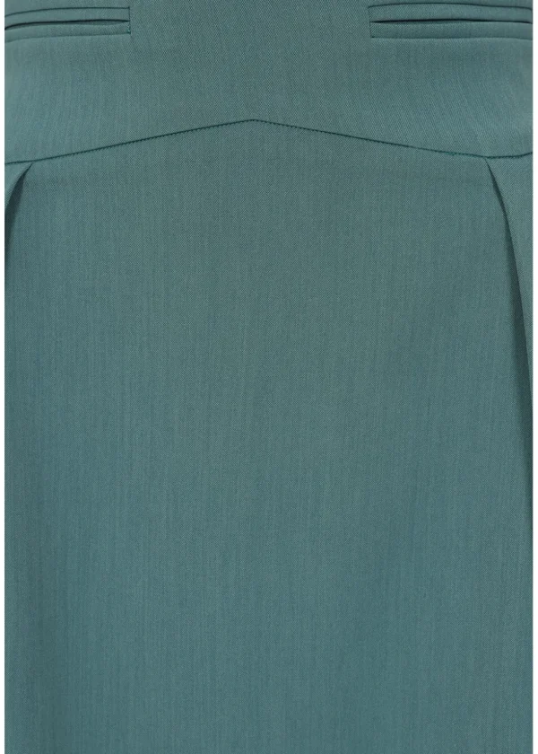 Banned Rita Silky A-Line Skirt Green