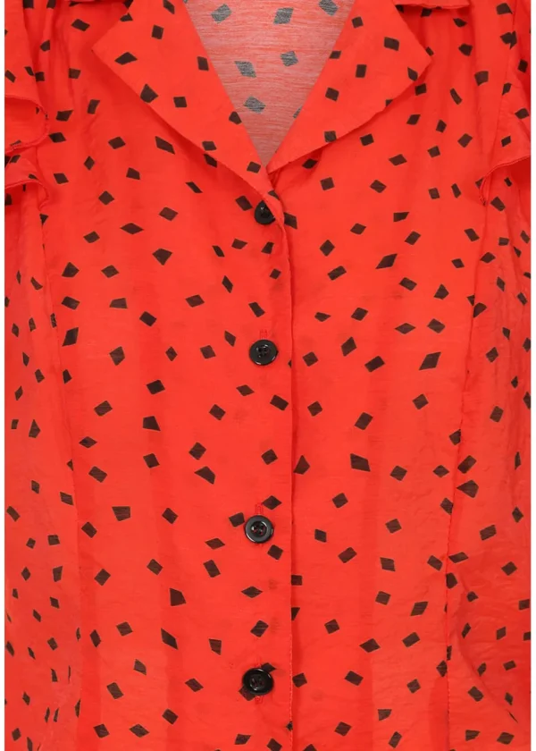Banned Ruby Blouse Red