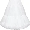 Banned 50's Petticoat Knee Length White