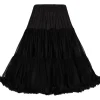 Banned 50's Petticoat Long Black