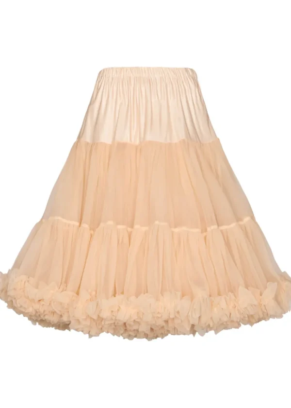 Banned 50's Petticoat Long Champagne