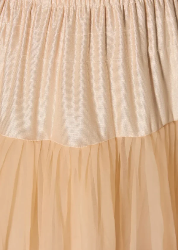 Banned 50's Petticoat Long Champagne