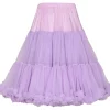 Banned 50's Petticoat Long Lavender