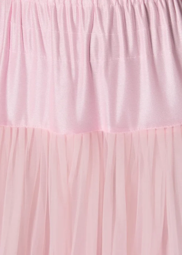 Banned 50's Petticoat Long Light Pink
