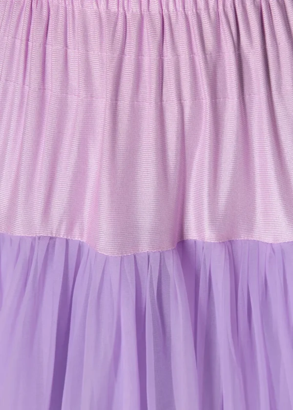 Banned 50's Petticoat Long Lavender