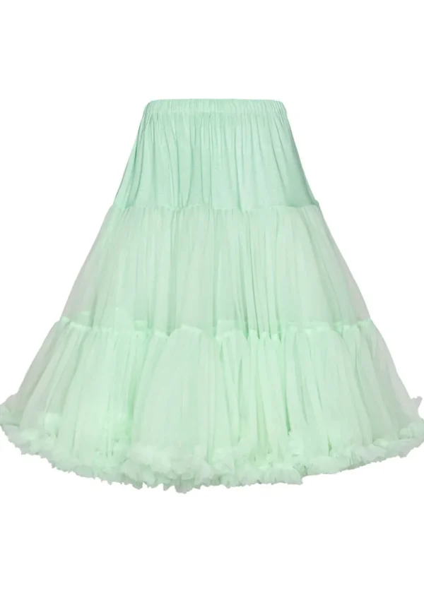 Banned 50's Petticoat Long Mint Color