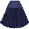 Banned 50's Petticoat Long Night Blue