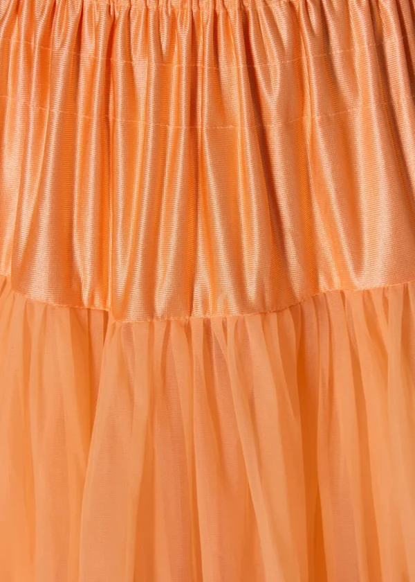 Banned 50's Petticoat Long Orange