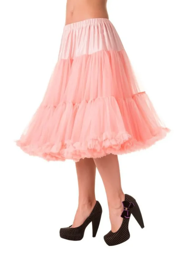 Banned 50's Petticoat Long Pink