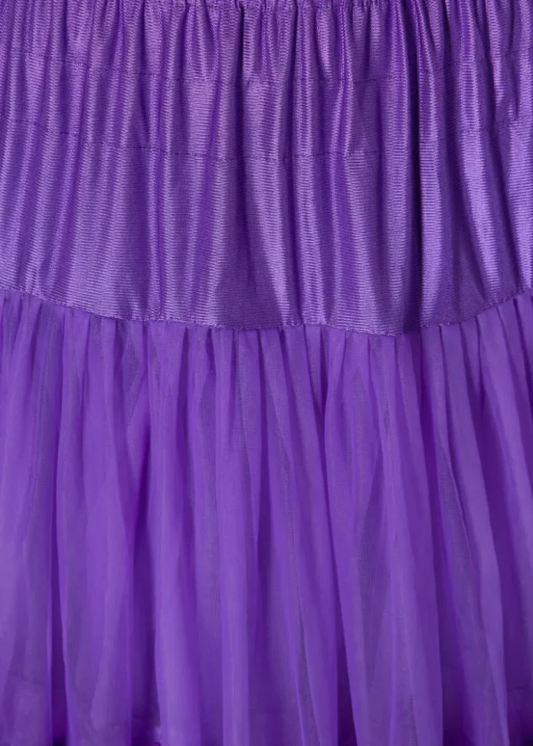 Banned 50's Petticoat Long Purple