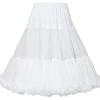 Banned 50's Petticoat Long White