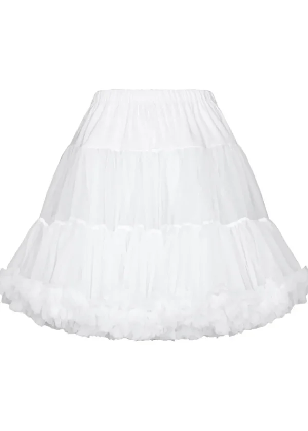Banned 50's Petticoat Short White