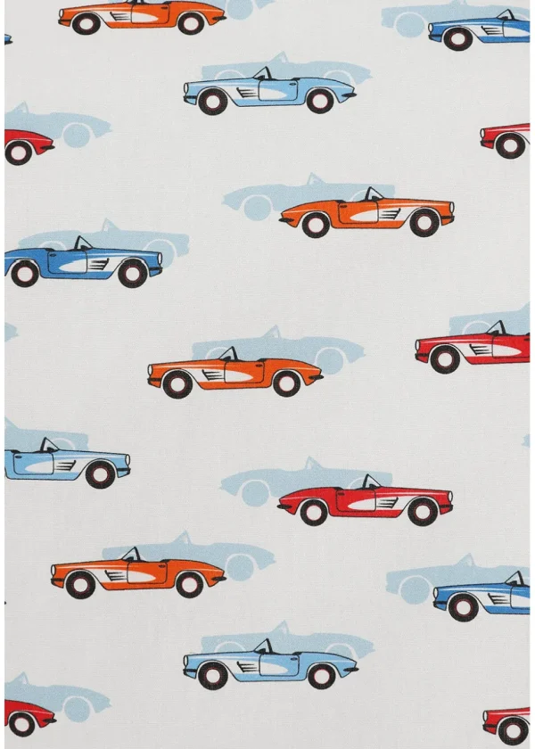 Banned Sandy Retro Car 50's Blouse White