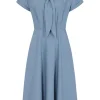 Banned Shirley Sail 40's Dress Blue