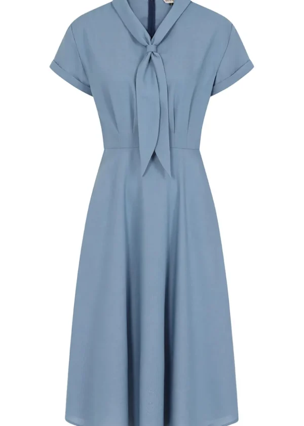 Banned Shirley Sail 40's Dress Blue