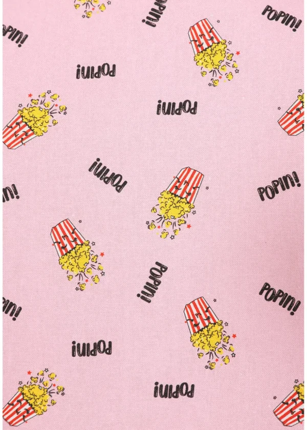 Banned Star Popcorn Blouse Pink