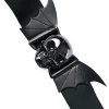 Banned Storm Skull Elastic Belt Black