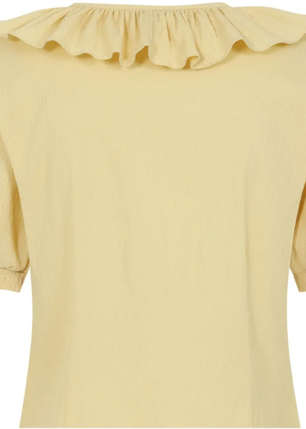 Banned Summer Sweetheart 40's Blouse Peach