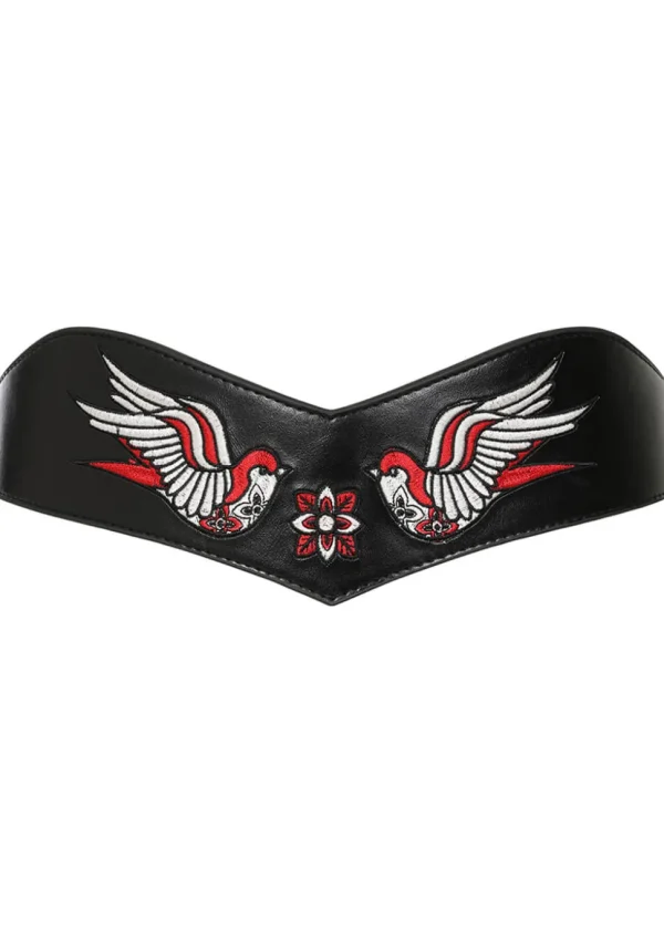 Banned Swallows Return Belt Black