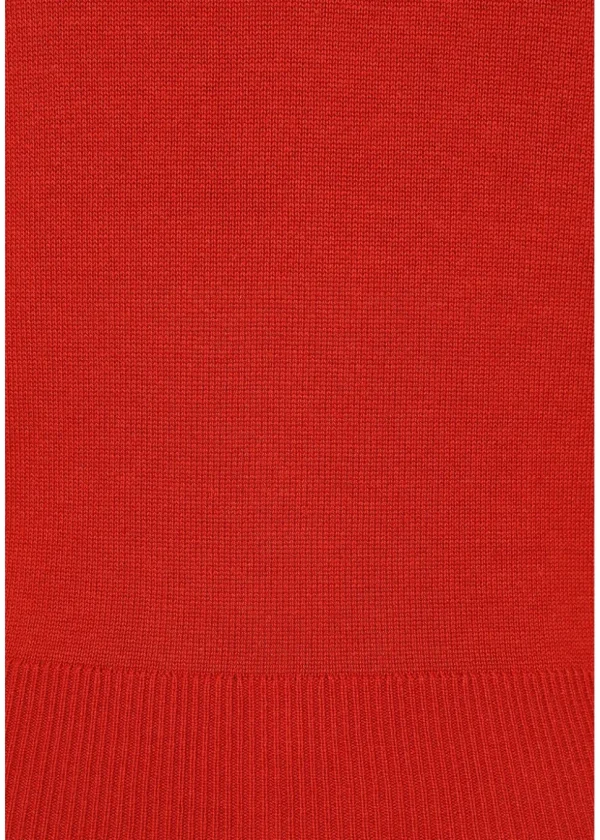 Banned Thelma Scallop Cardigan Red