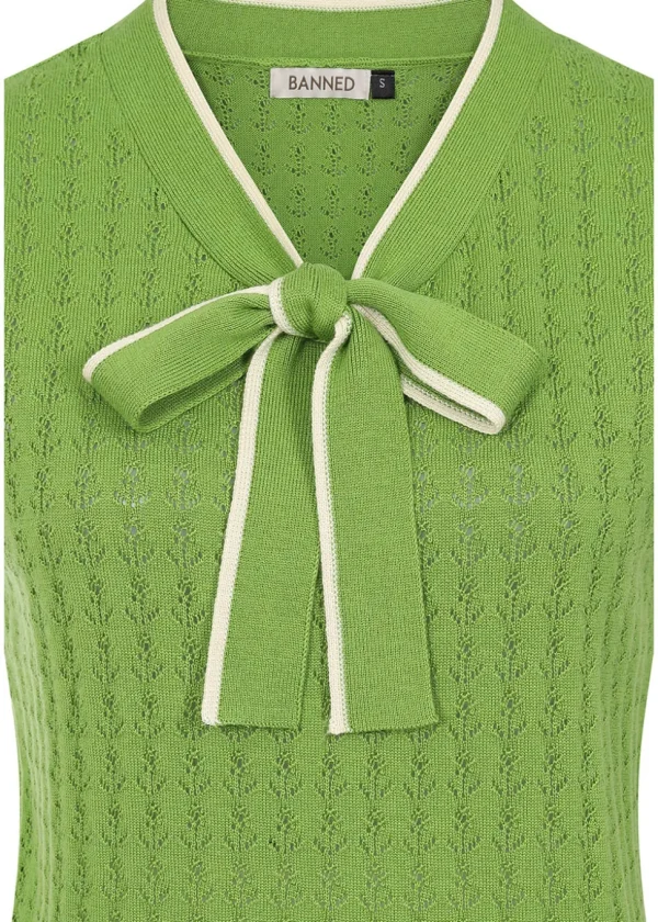 Banned Tina Anchor Ahoy Top Green