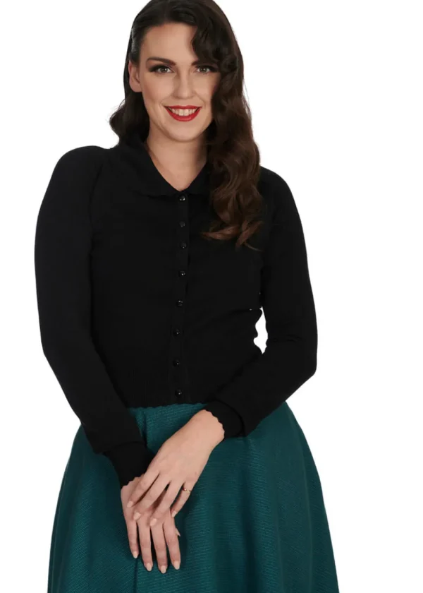 Banned Trudy 40's Cardigan Black