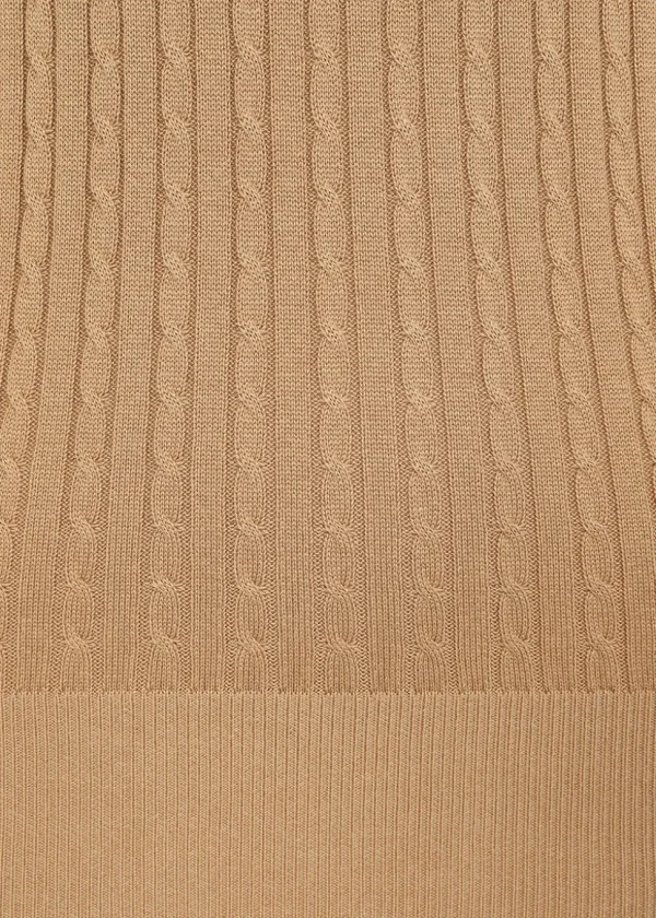 Banned Una Cable 40's Jumper Biscuit Beige