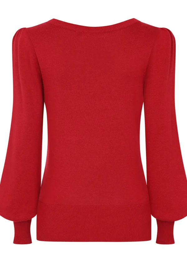 Banned Una Cable 40's Jumper Burgundy