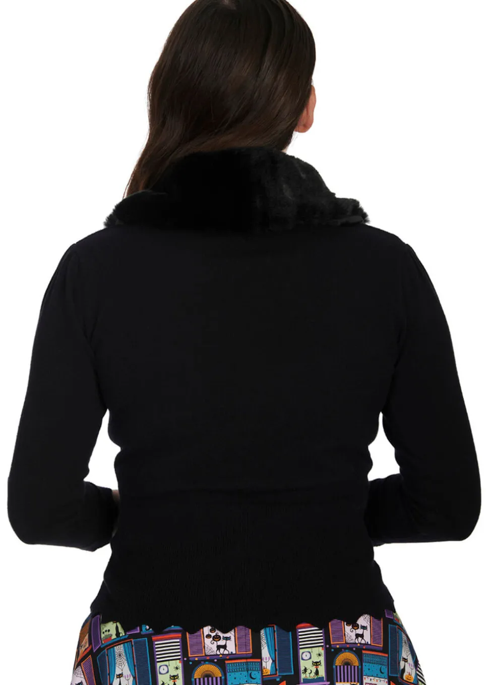 banned_window_cat_s_cardi_3.webp Banned Window Cat 40's Cardigan Black