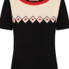 Banned Winona Hearts Jumper Black