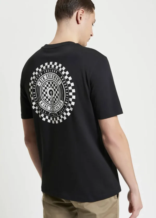 Ben Sherman Radio Vibe T-Shirt Black