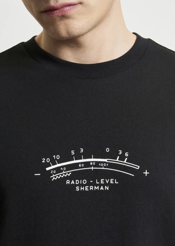 Ben Sherman Radio Vibe T-Shirt Black