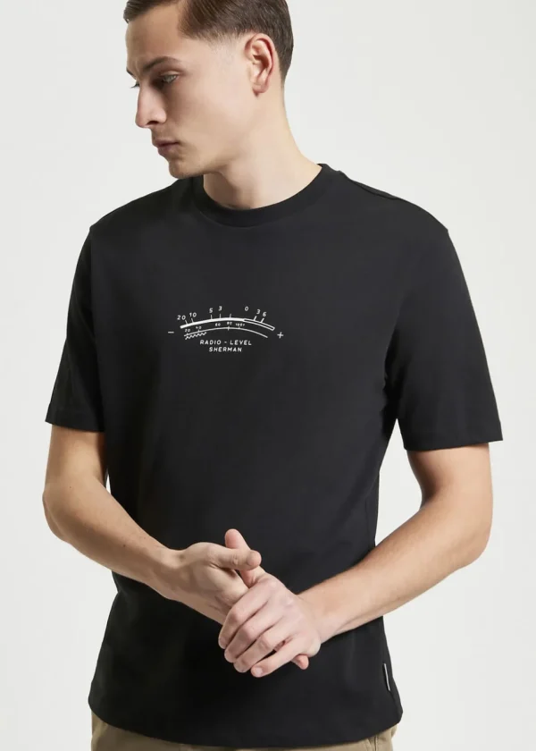 Ben Sherman Radio Vibe T-Shirt Black