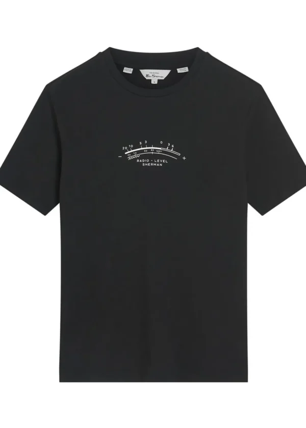 Ben Sherman Radio Vibe T-Shirt Black