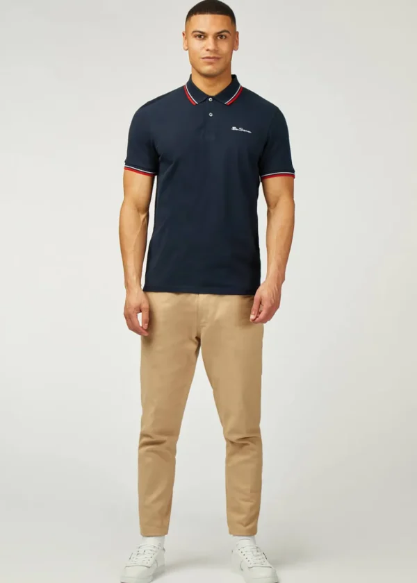 Ben Sherman Signature Polo in Navy