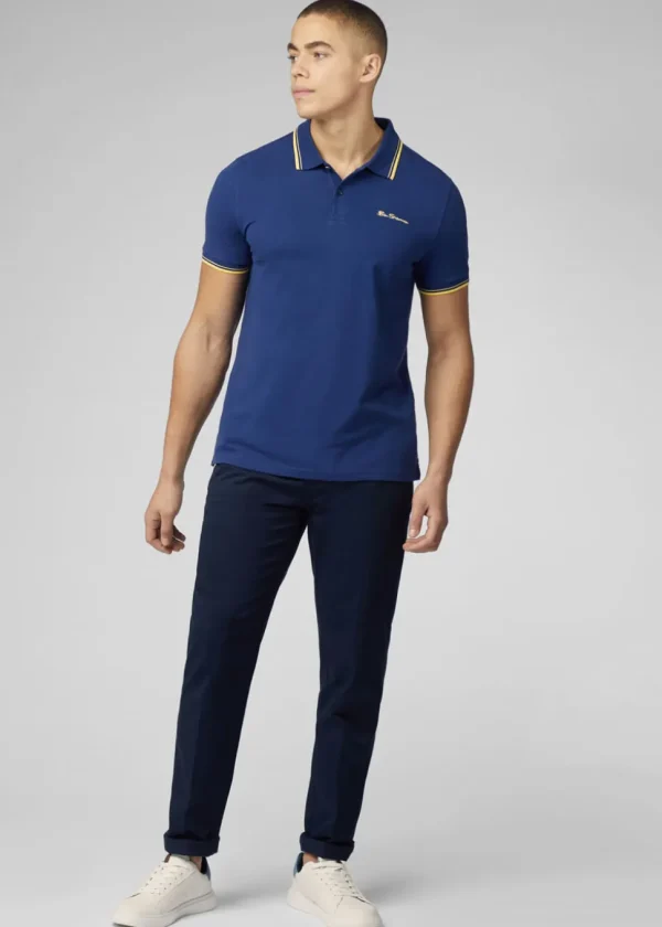 Ben Sherman Signature Polo Twilight Denim Blue