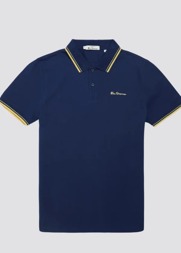 Ben Sherman Signature Polo Twilight Denim Blue