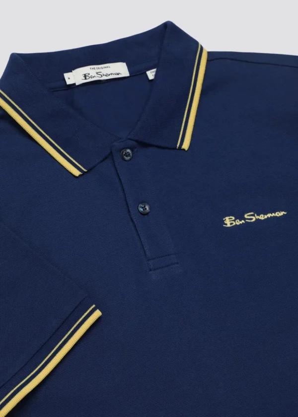 Ben Sherman Signature Polo Twilight Denim Blue