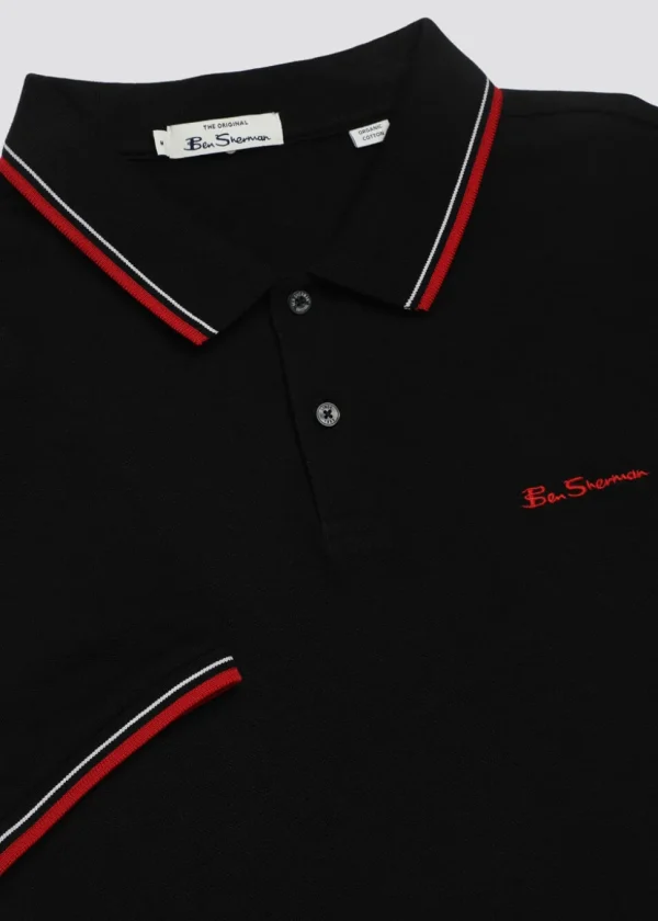 Ben Sherman Signature Polo Black