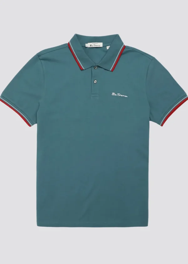 Ben Sherman Signature 60's Polo Teal