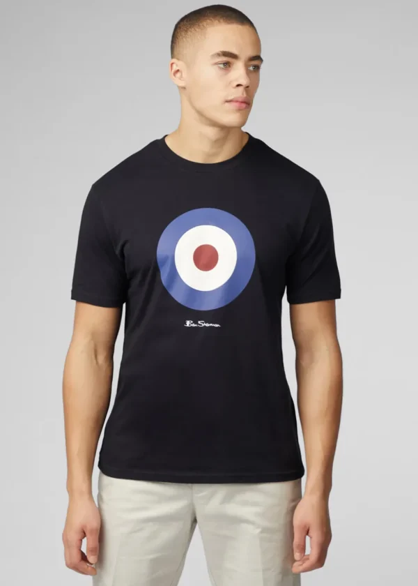 Ben Sherman Signature Target T-Shirt Black
