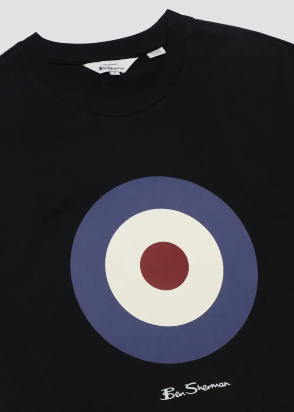Ben Sherman Signature Target T-Shirt Black